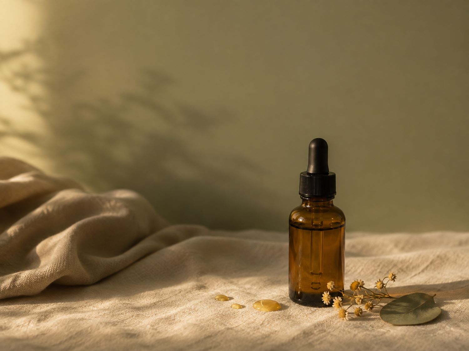 Retinol Serum in Bernsteinglasflasche für empfindliche Haut – Retinol empfindliche Haut